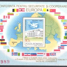 Francobolli: RUMANIA,1983 MICHEL Nº 196 /**/, CONF. EUROPEA DE SEGURIDAD Y COOPERACIÓN. Lote 200109307