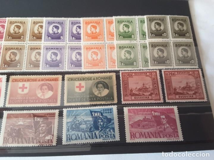 Sellos: Lote sellos Ruman&iacute;a - Foto 3