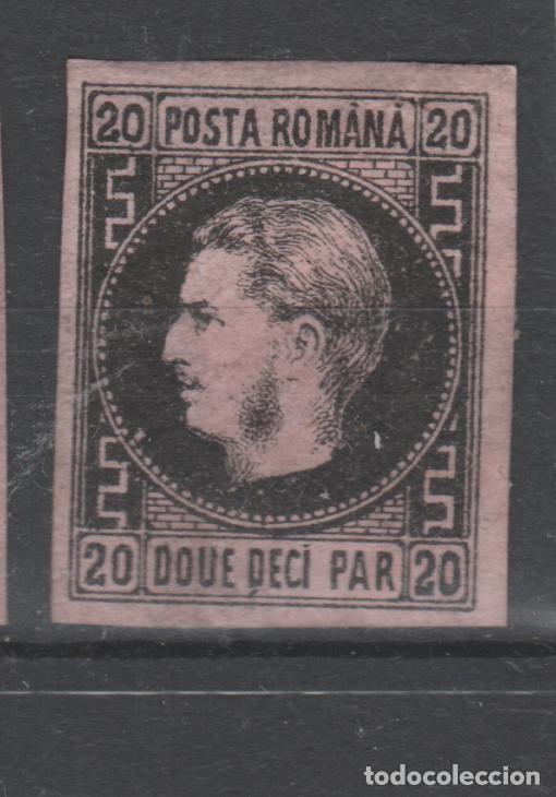 Sellos: RUMAN&Iacute;A,1866. - Foto 1