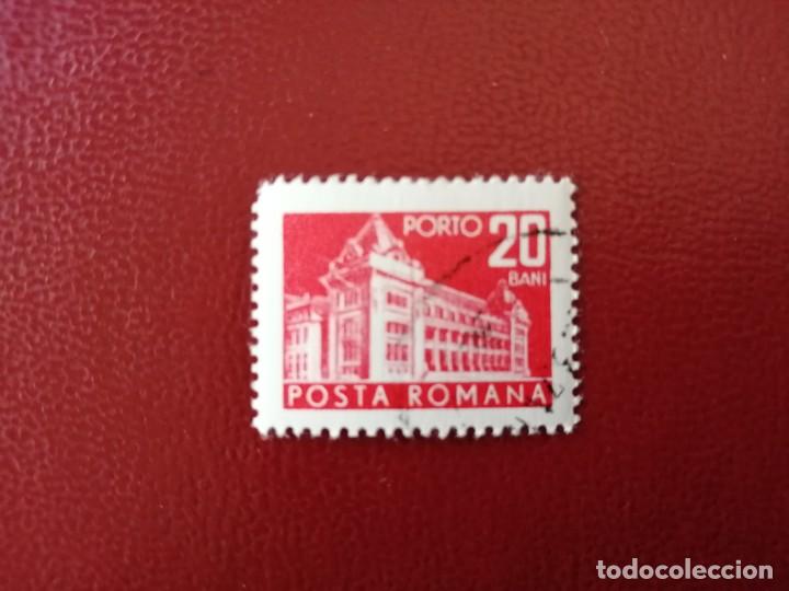 Sellos: RUMANIA - VALOR FACIAL 20 BANI - EDIFICIO - Foto 1