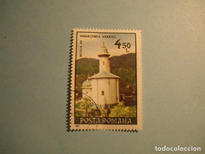 Sellos: RUMANIA - MONASTERIO DE VARATEC. - Foto 1