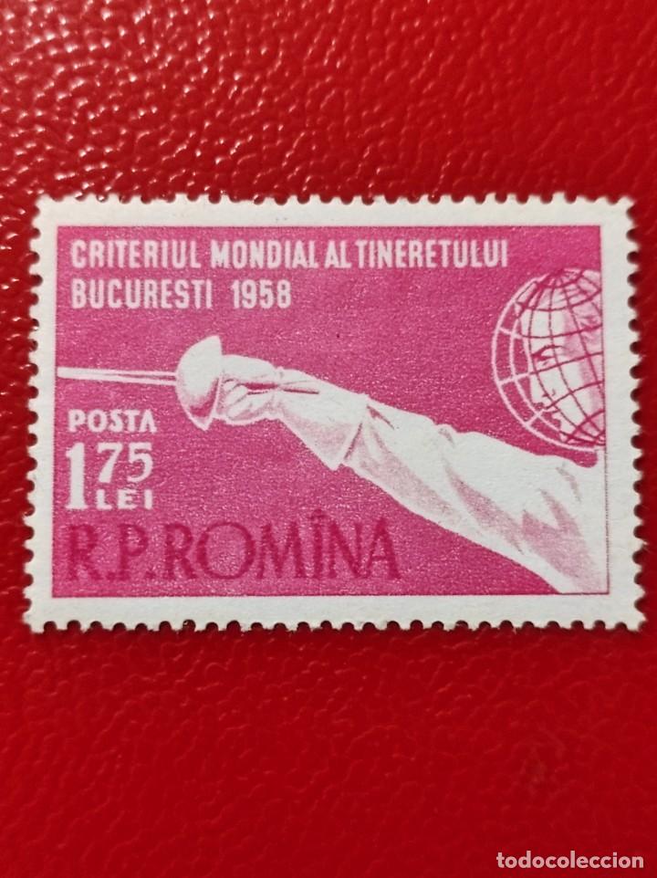 Sellos: 1958 Ruman&iacute;a - Foto 1