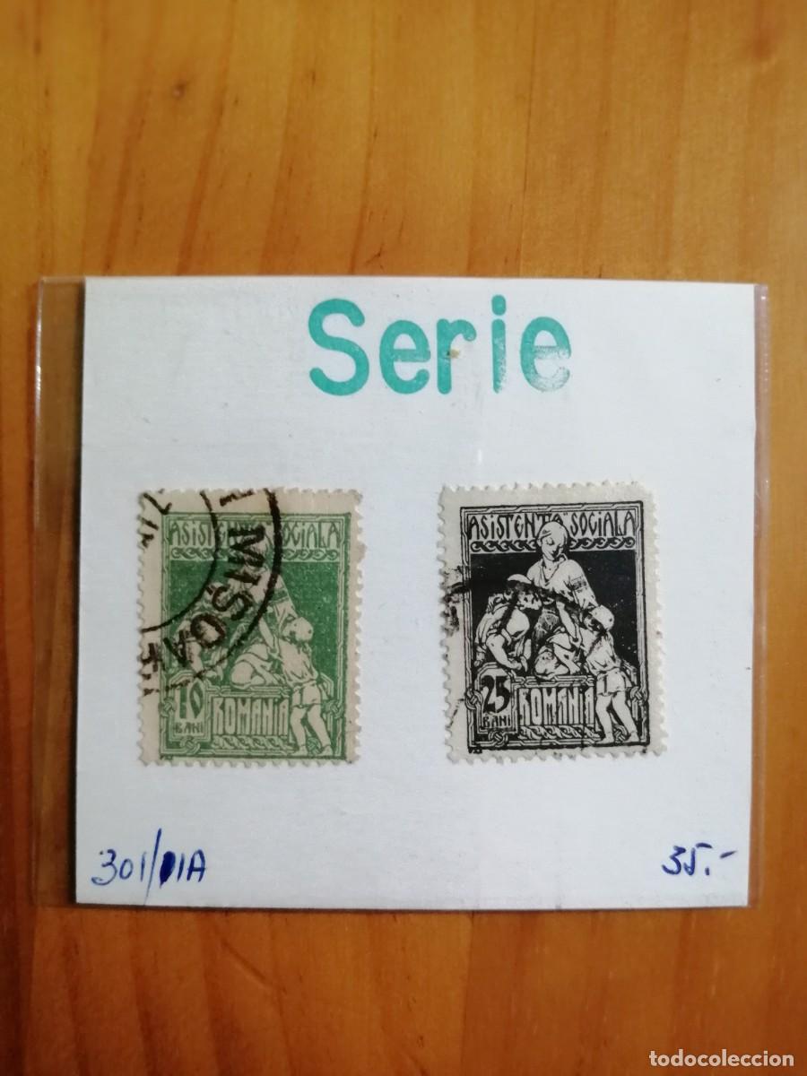 Sellos: RUMANIA, ASISTENTA SOCIAL - Foto 1
