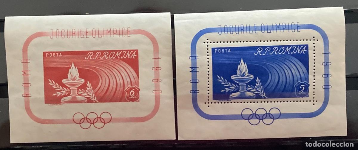 Sellos: Juegos Ol&iacute;mpicos de Roma - Foto 1