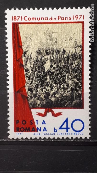 Sellos: RUMAN&Iacute;A . A&Ntilde;O 1971 **. YVERT 2594 - Foto 1