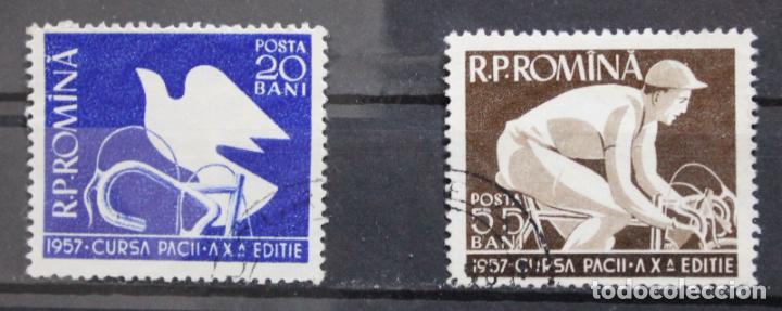 Sellos: Cursa pacii 1957 - Foto 1