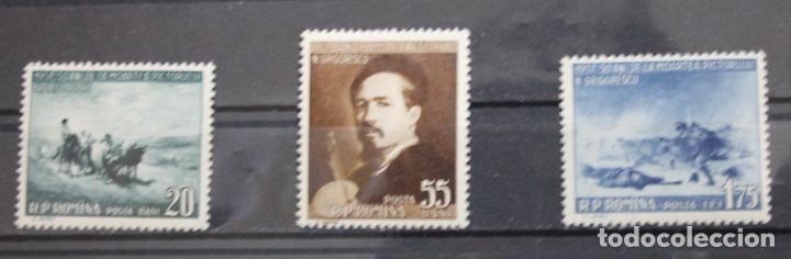 Sellos: Nicolae Grigorescu 1957 - Foto 1