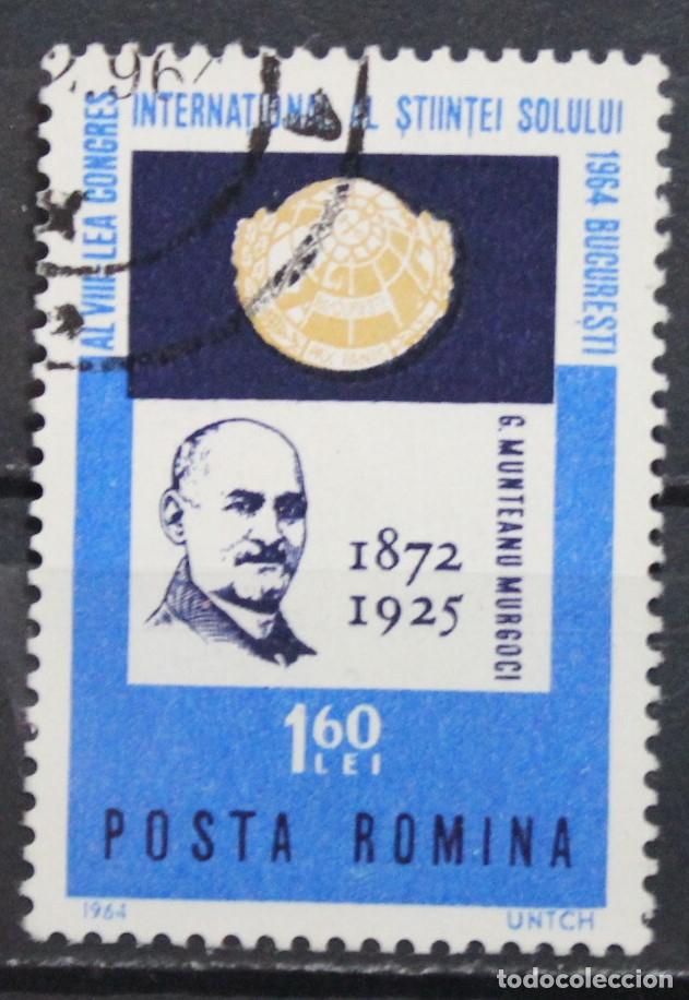Sellos: Congres-Bucuresti-1964 - Foto 1