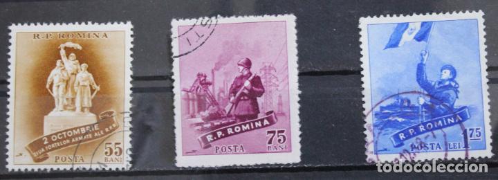 Sellos: ziua armatei 1958 - Foto 1