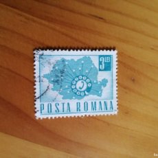 Sellos: RUMANIA, POSTA ROMANA - V/F 3 LEI - COMUNICACIONES