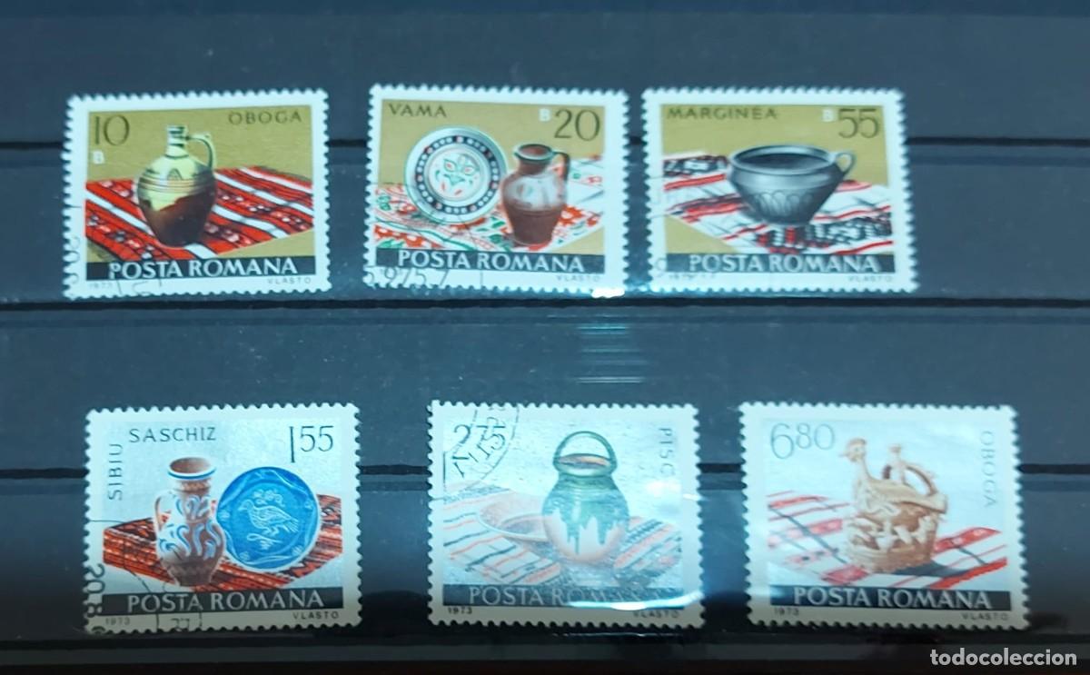 Sellos: Ceramica romania-1973 - Foto 1