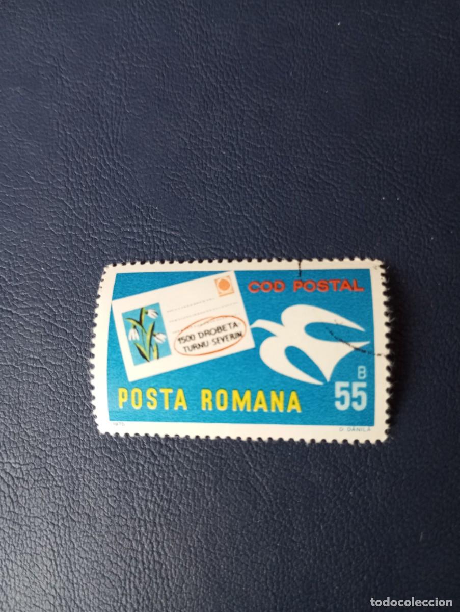Sellos: RUMAN&Iacute;A,1975, C&Oacute;DIGO POSTAL - Foto 1