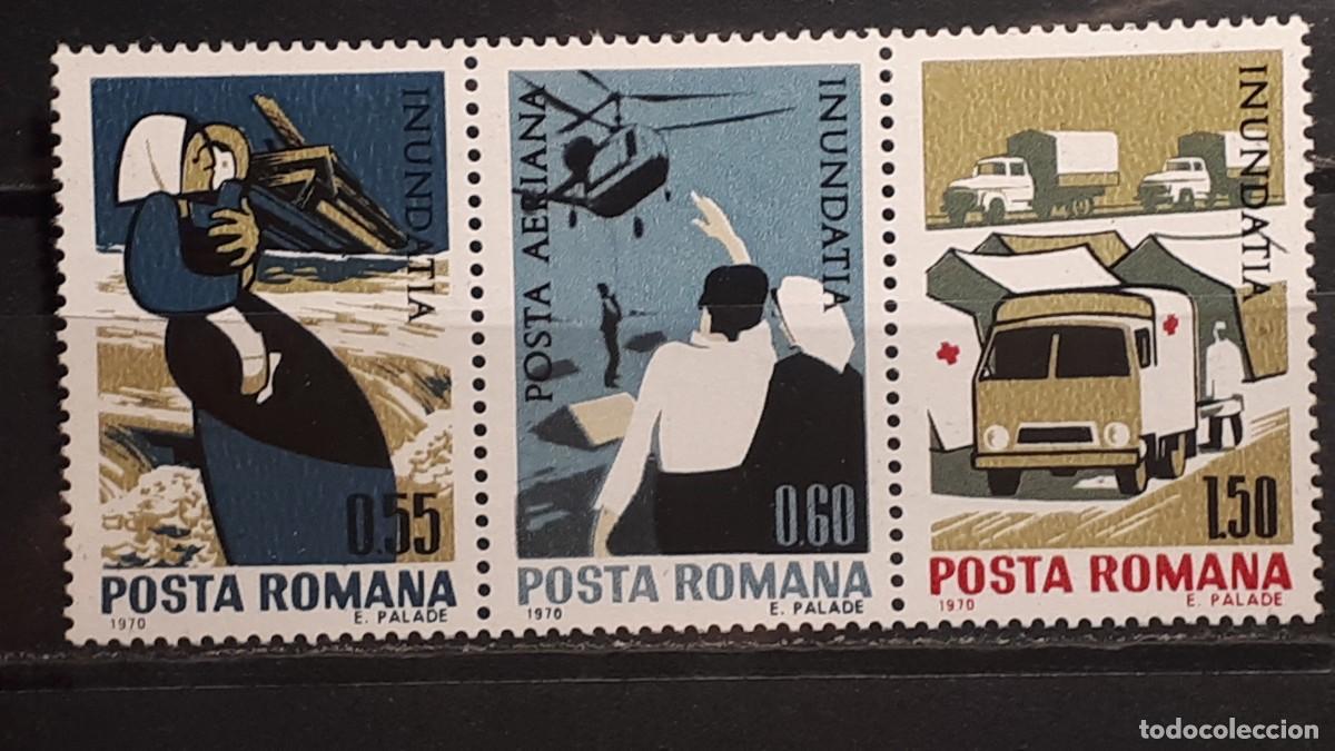 Sellos: RUMANIA. A&Ntilde;O 1970. **. YVERT 2567/9