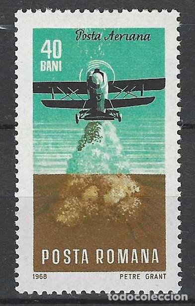 Sellos: RUMAN&Iacute;A 1968 - SERVICIO &rdquo;AVIASAN&rdquo; DE RESCATE, A&Eacute;REO - MNH**