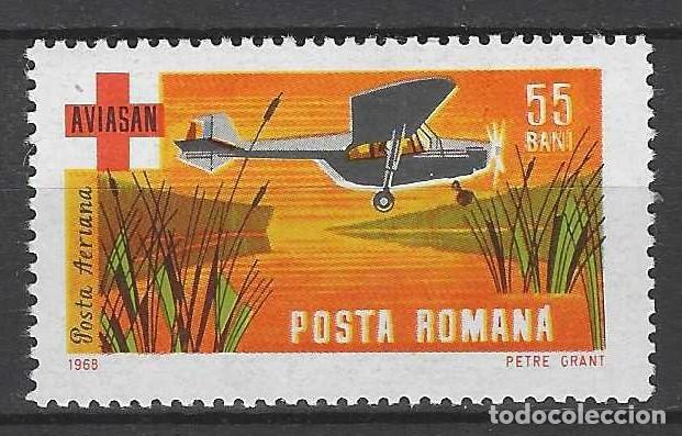 Sellos: RUMAN&Iacute;A 1968 - SERVICIO &rdquo;AVIASAN&rdquo; DE RESCATE, A&Eacute;REO - MNH**