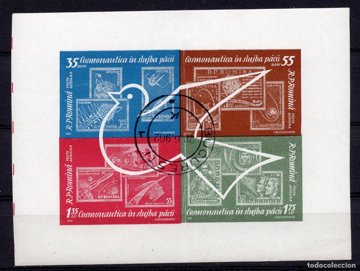 Sellos: RUMANIA 1962 STAMP MICHEL RO BL53