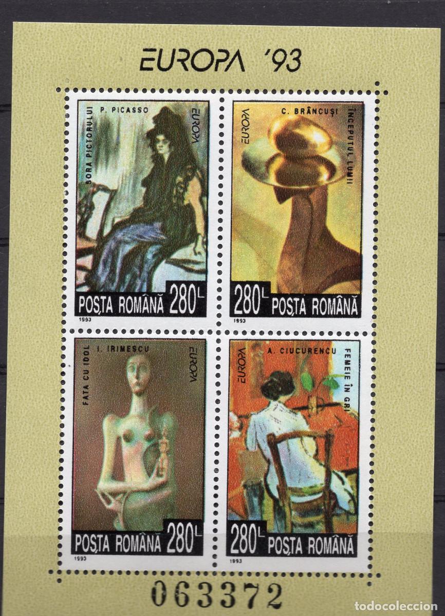 Sellos: RUMANIA 1993 STAMP MICHEL RO BL282
