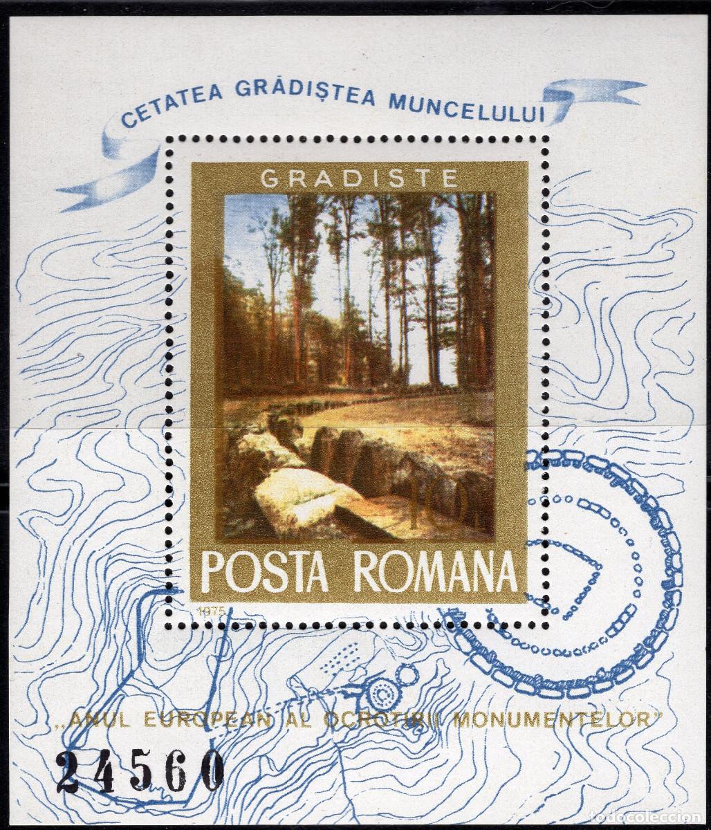 Sellos: RUMANIA 1975 STAMP MICHEL RO BL121