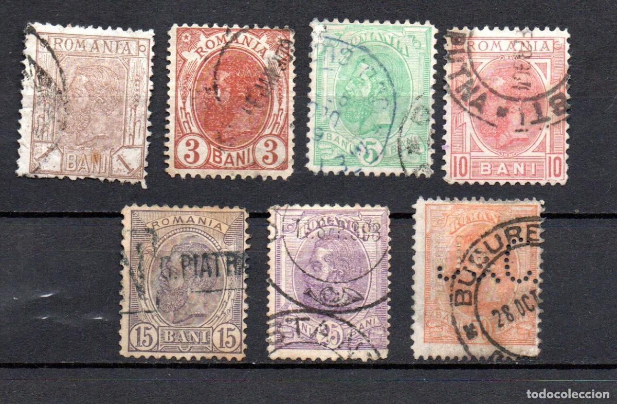 Sellos: RUMANIA. 1900. YT 114/123. SERIE INCOMPLETA