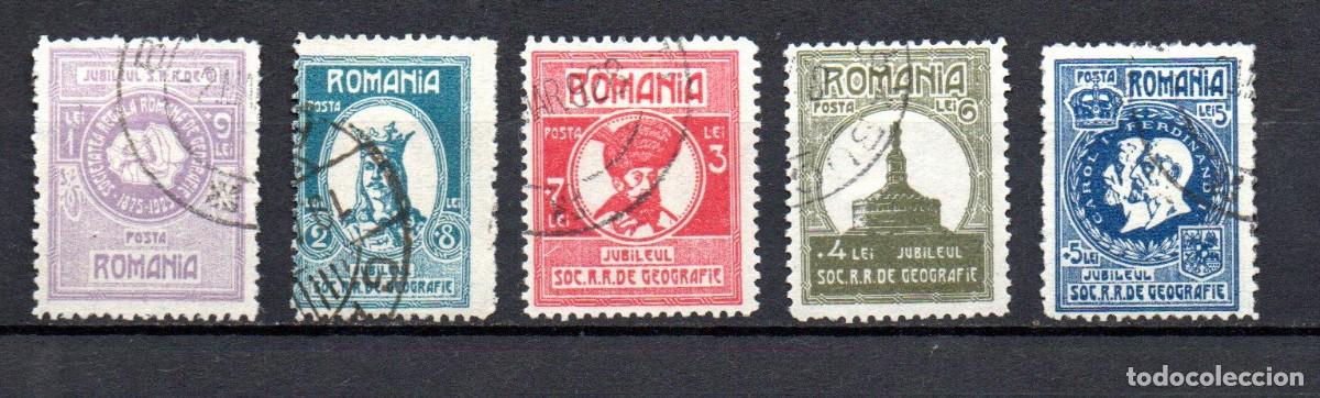 Sellos: RUMANIA. 1927. YT 319/323.