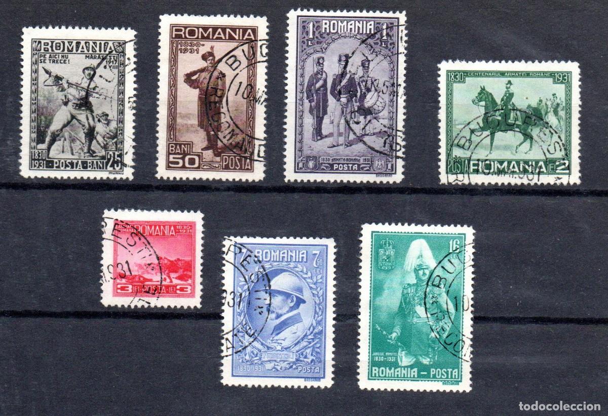 Sellos: RUMANIA. 1930. YT 411/417