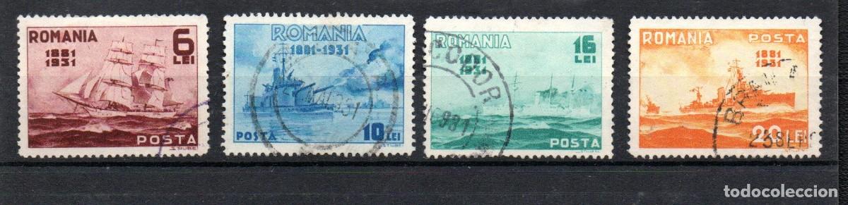 Sellos: RUMANIA. 1931. YT 418/421