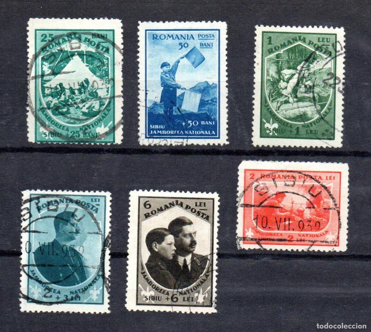 Sellos: RUMANIA. 1932. YT 440/445