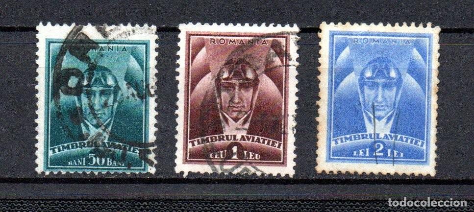 Sellos: RUMANIA. 1932. AEREO. YT 19/21