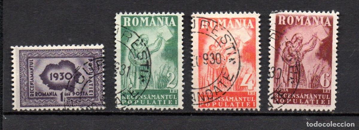 Sellos: RUMANIA. 1930. YT 402/405