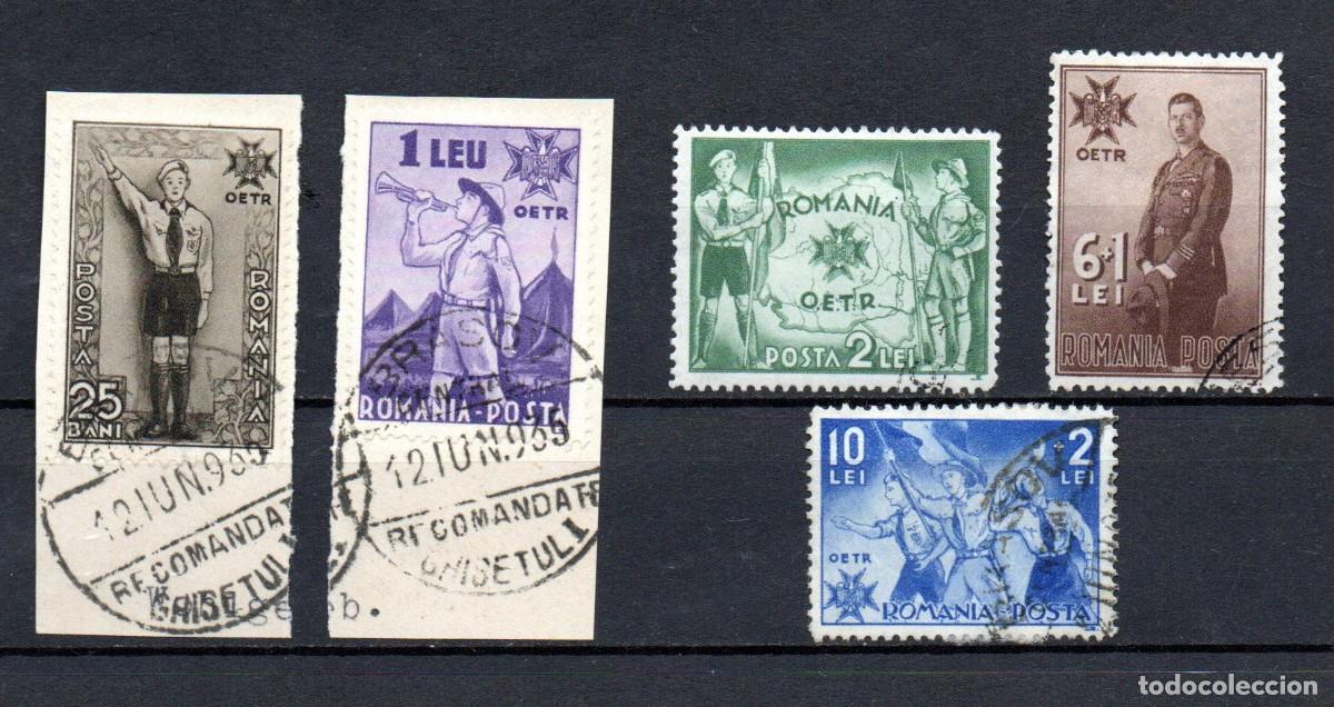 Sellos: RUMANIA. 1935. YT 481/485