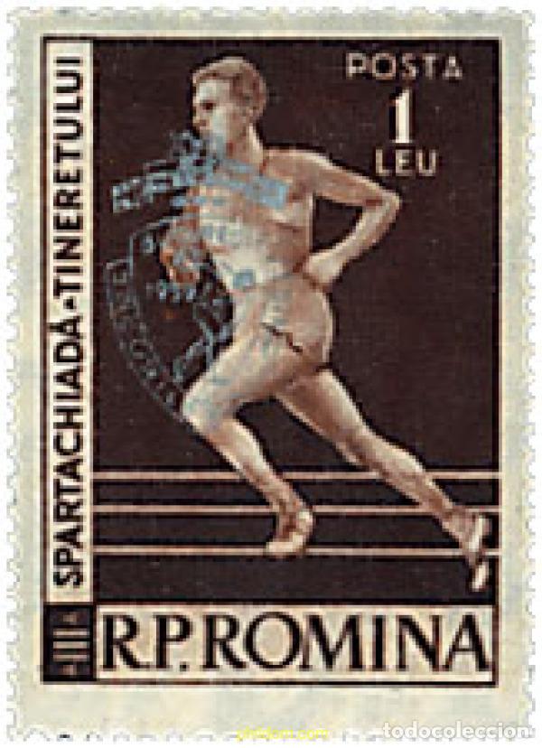 Francobolli: 234305 HINGED RUMANIA 1959 8 JUEGOS BALCANICOS EN BUCAREST