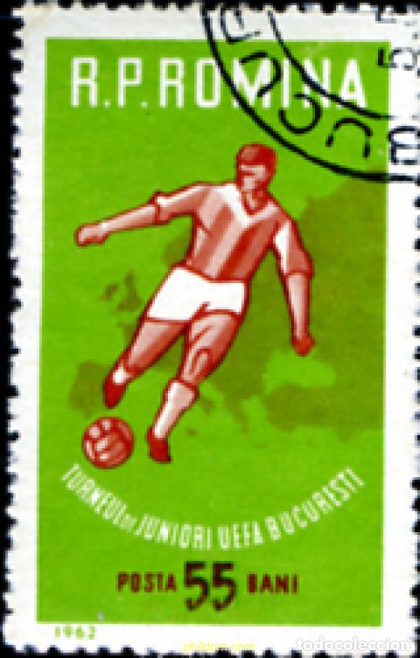 Sellos: 234378 USED RUMANIA 1962 TORNEO AMATEUR DE FUTBOL