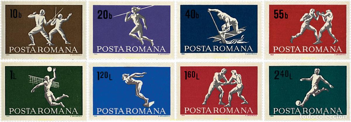 Timbres: 61941 MNH RUMANIA 1969 DEPORTES