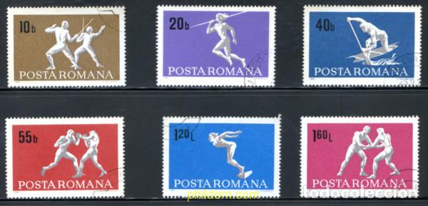 Timbres: 229747 USED RUMANIA 1969 DEPORTES