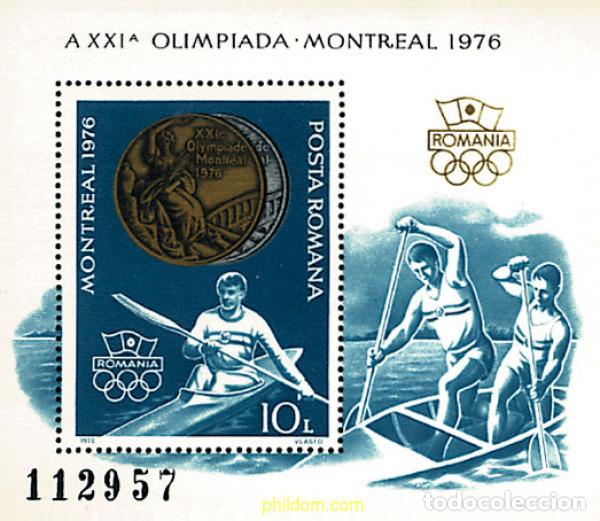 Sellos: 234426 MNH RUMANIA 1976 21 JUEGOS OLIMPICOS VERANO MONTREAL 1976