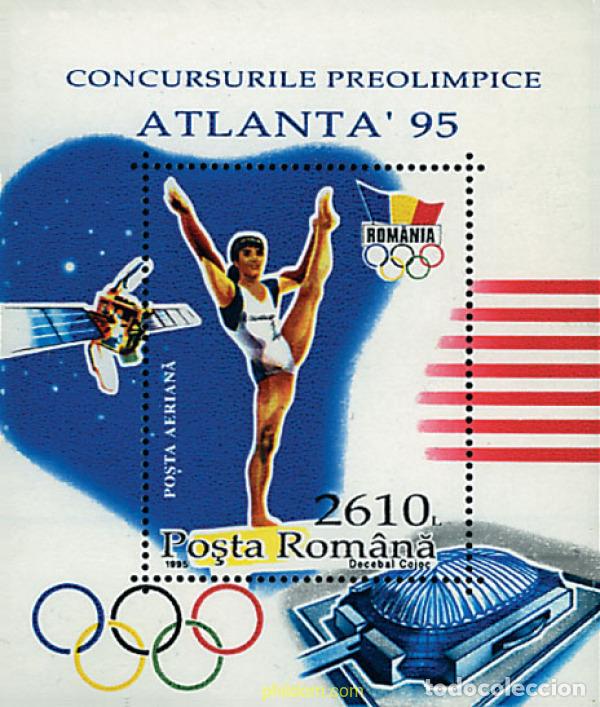 Sellos: 62461 MNH RUMANIA 1995 26 JUEGOS OLIMPICOS VERANO ATLANTA 1996