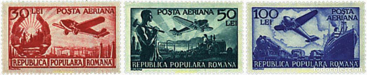 Sellos: 60513 MNH RUMANIA 1948 SERIE BASICA