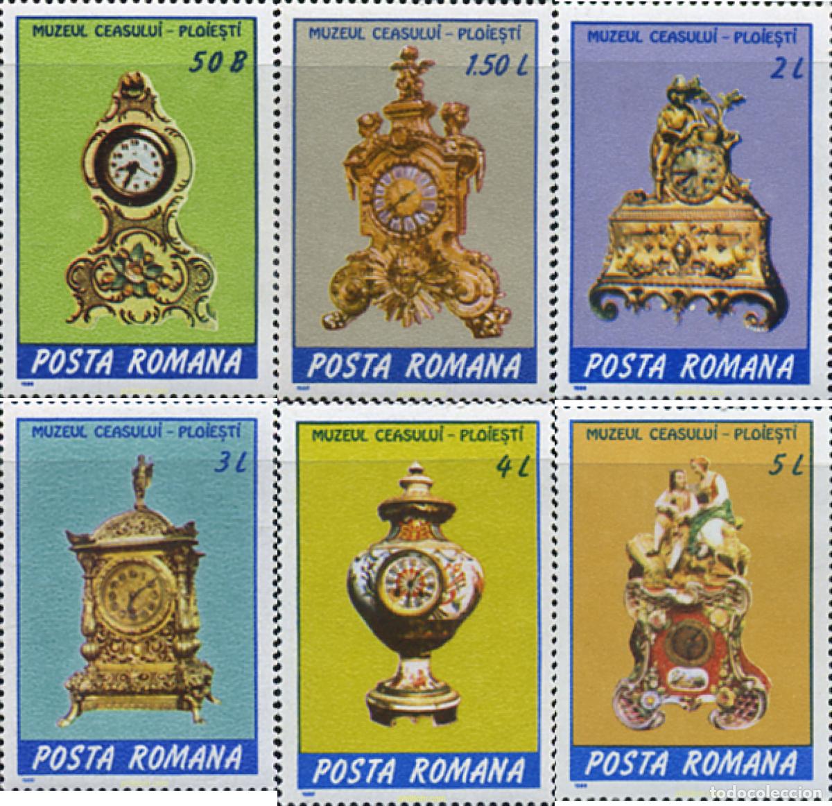 Sellos: 57493 MNH RUMANIA 1988 RELOJES DEL MUSEO DE PLOIESTI