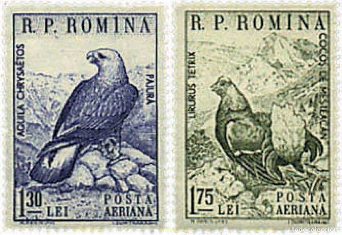 Sellos: 356224 MNH RUMANIA 1960 FAUNA RUMANESA
