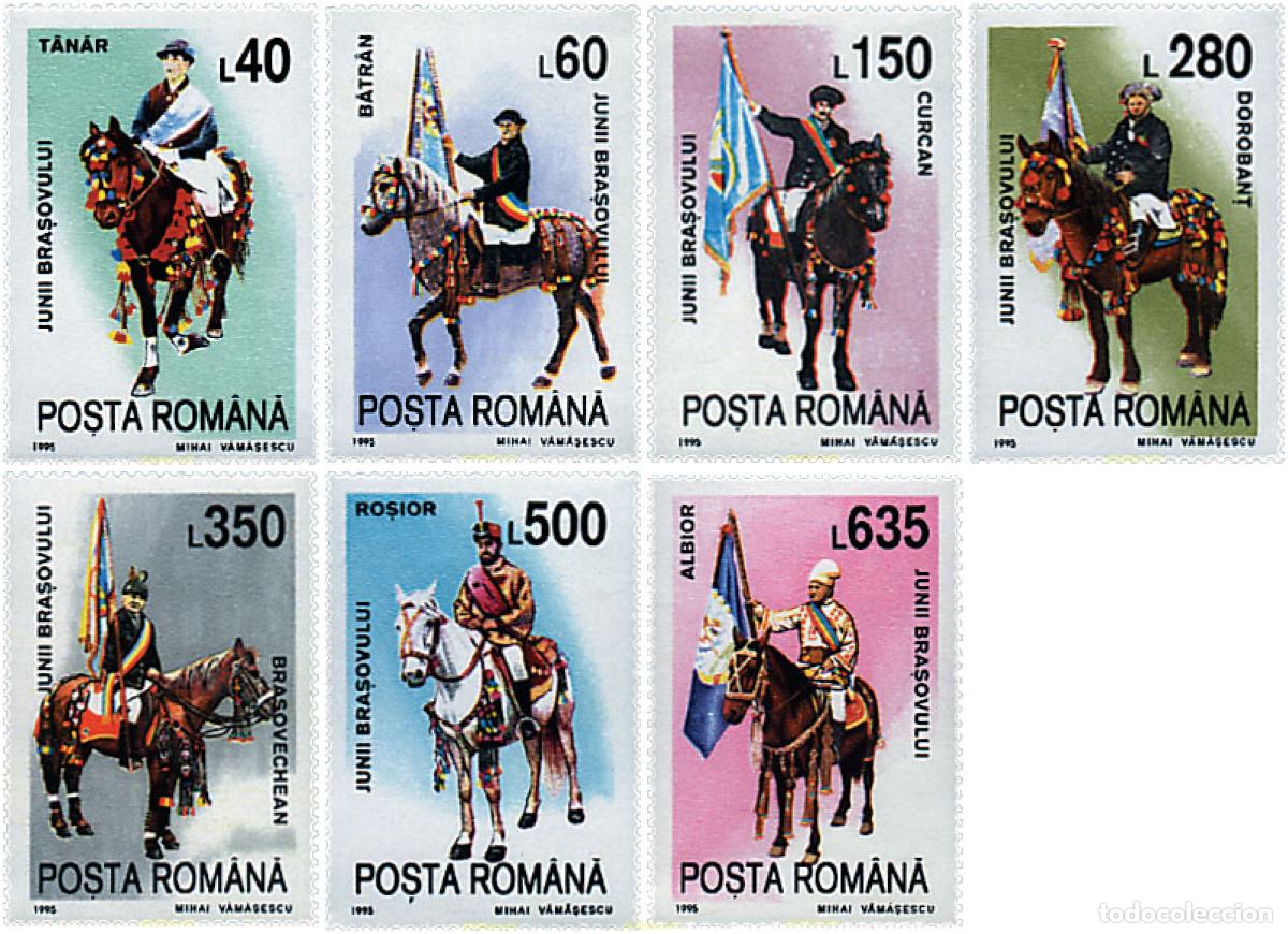 Sellos: 62452 MNH RUMANIA 1995 PERSONAJES DE LEYENDA