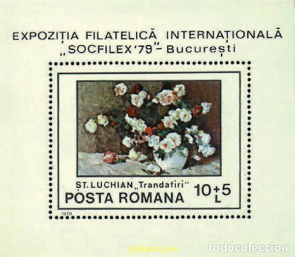 Sellos: 93971 MNH RUMANIA 1979 SOCFILEX 79. EXPOSICION FILATELICA INTERNACIONAL