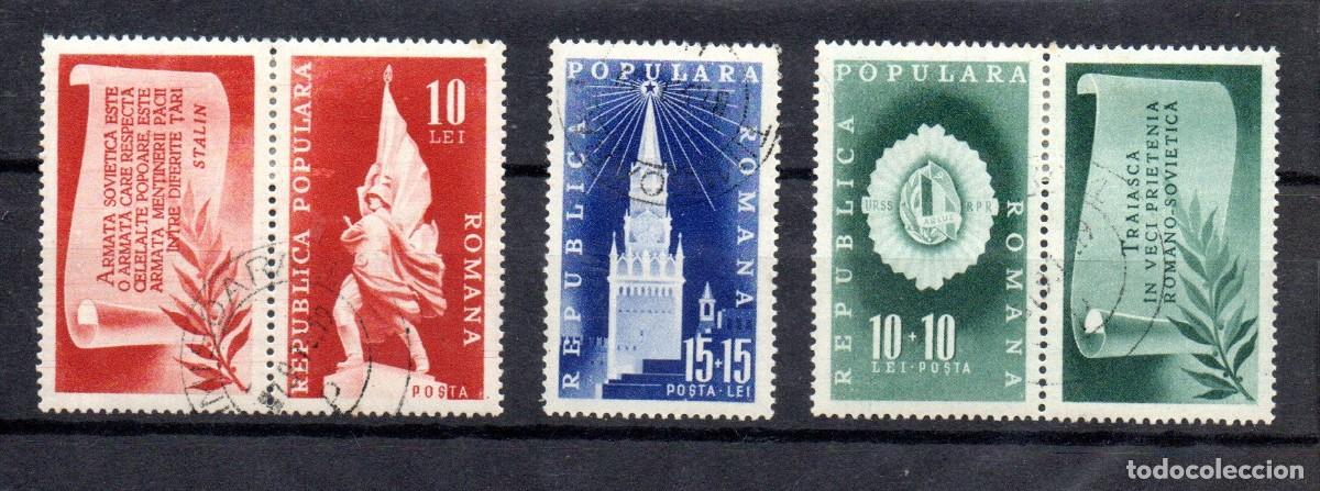 Sellos: RUMANIA. 1948. YT 1063/1065