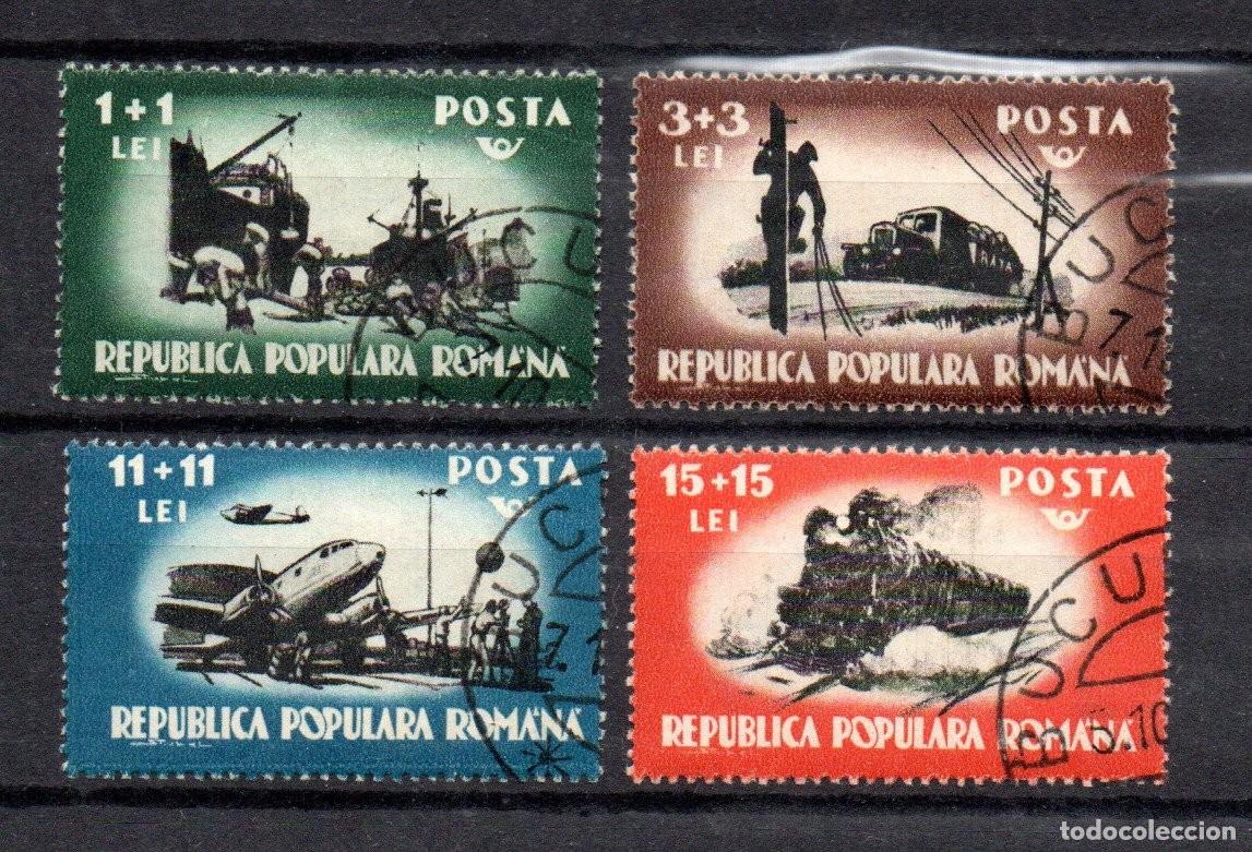 Sellos: RUMANIA. 1948. YT 1066/1069
