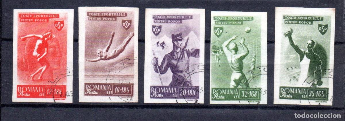 Sellos: RUMANIA. 1945. YT 849/853