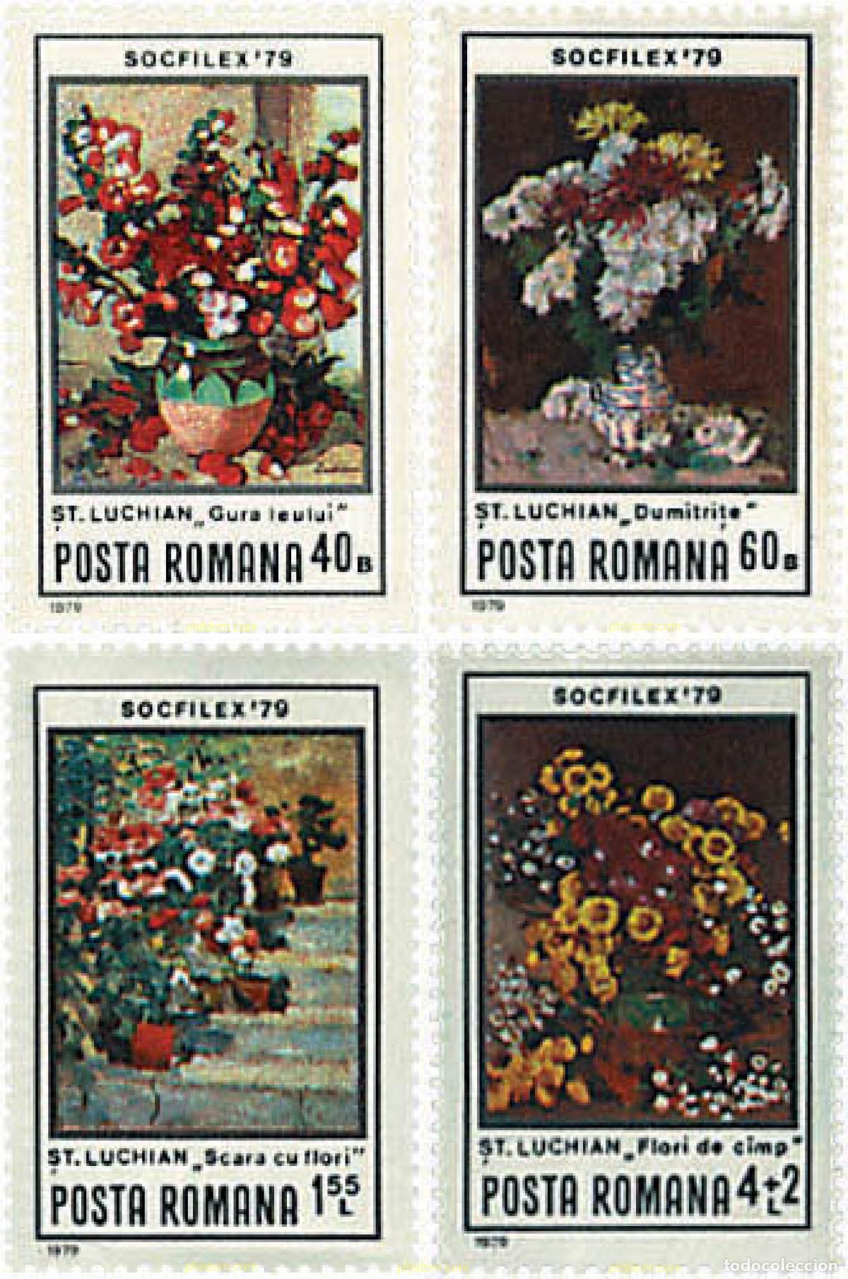 Sellos: 93969 MNH RUMANIA 1979 SOCFILEX 79. EXPOSICION FILATELICA INTERNACIONAL