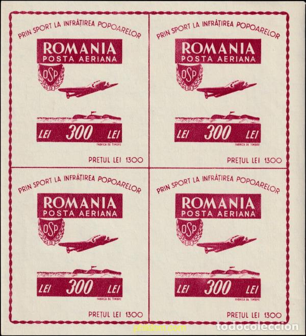 Sellos: 61835 MNH RUMANIA 1946 PRO DEPORTE