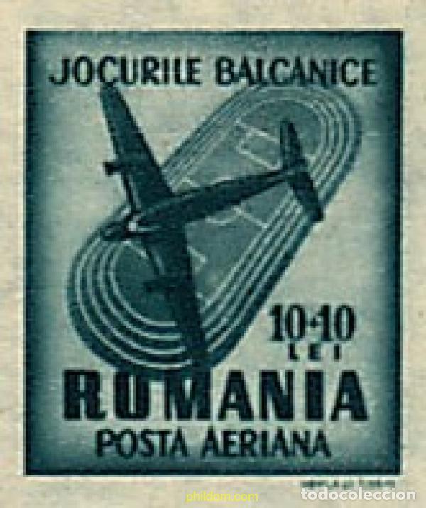 Timbres: 166982 MNH RUMANIA 1947 JUEGOS BALCANICOS
