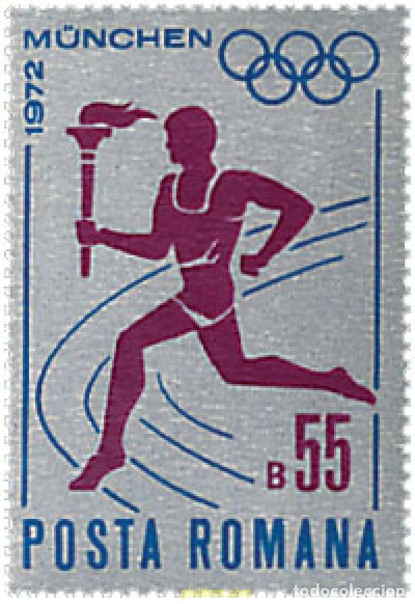 Sellos: 61962 MNH RUMANIA 1972 20 JUEGOS OLIMPICOS VERANO MUNICH 1972