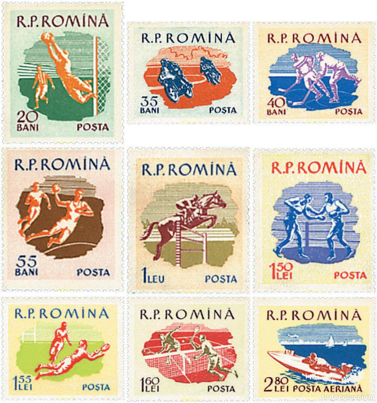 Sellos: 61880 MNH RUMANIA 1959 DEPORTES