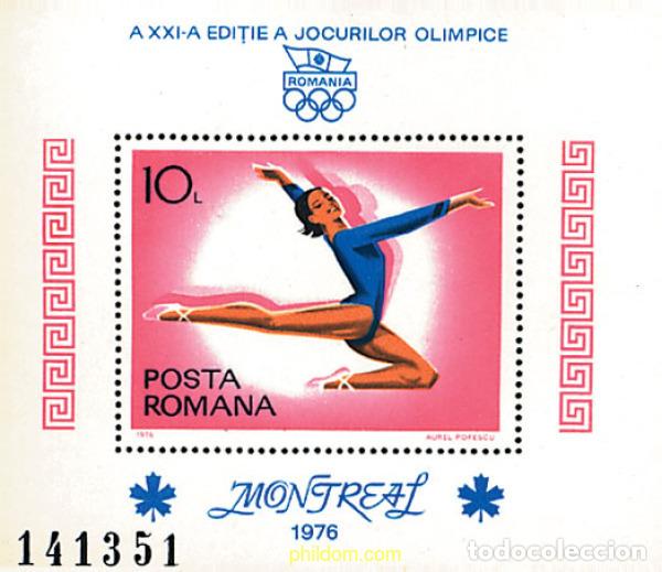 Sellos: 234427 MNH RUMANIA 1976 21 JUEGOS OLIMPICOS VERANO MONTREAL 1976